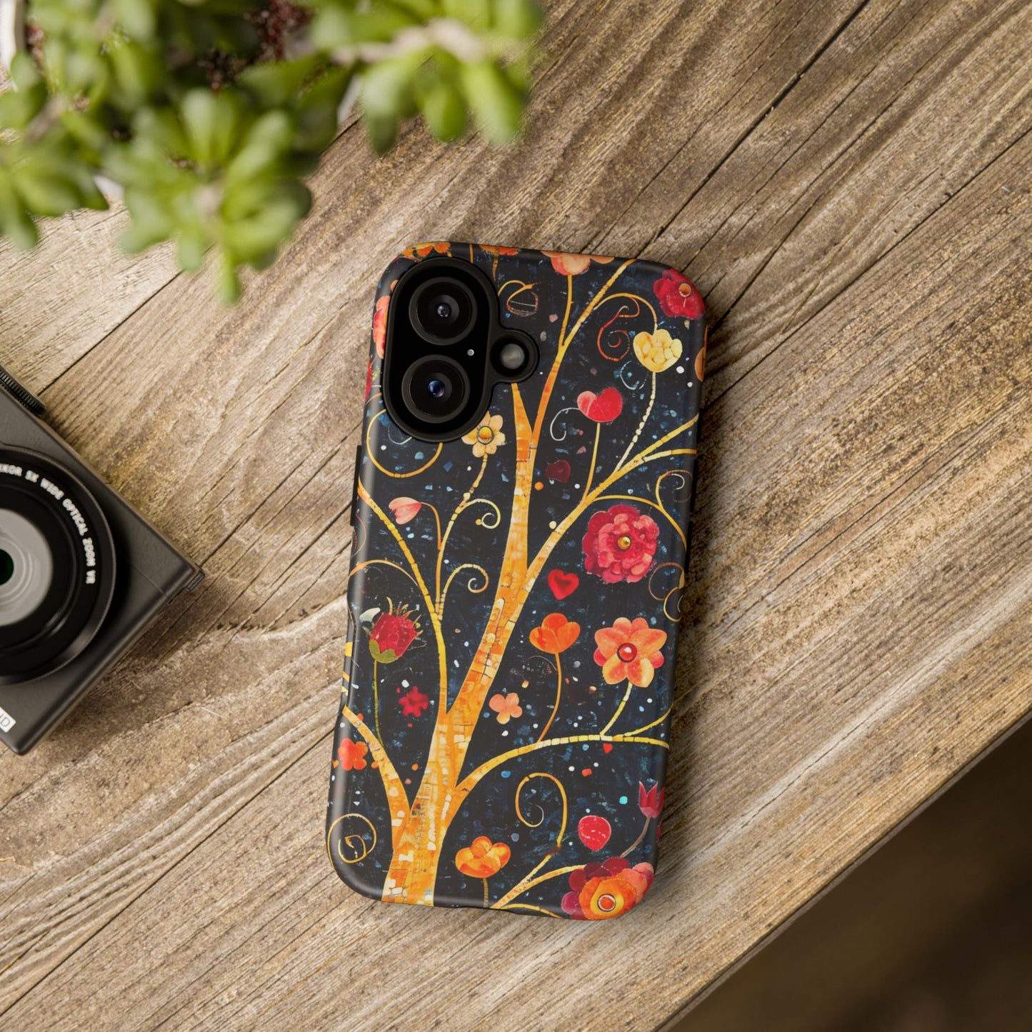 Floral Phone Case - Tough Cases | Vibrant Design for Nature Lovers, Gift for Her, Stylish Protection, Spring Decor, Customizable