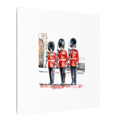 Royal Guards Canvas Print, British Wall Art, Home Decor, Unique Gift, London Culture