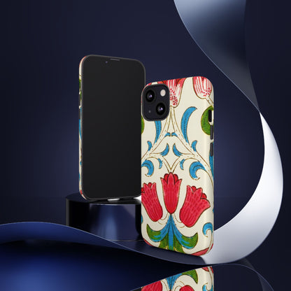 Floral Phone Case - Tough Cases | Stylish Protection, Gift for Her, Boho Phone Cover, Spring Accessory, Cute Tech