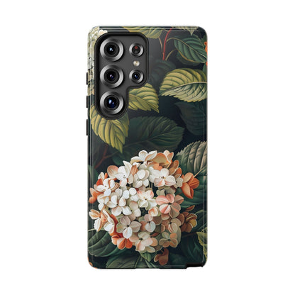 Floral Phone Case - Tough Cases, Nature Lover Gift, Floral Design, Botanical Phone Cover, Stylish Cellphone Accessory, Mother's Day Gift