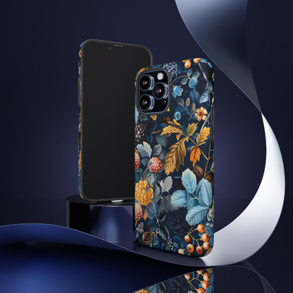 Floral iPhone Case, Tough Phone Cover, Nature-inspired Accessory, Gift for Her, Trendy Protection Case
