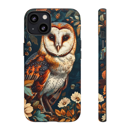 Barn Owl Phone Case | Tough Cases, Nature Lover Gift, Wildlife Accessory, Eco-Friendly Phone Protection, Unique Gift Idea
