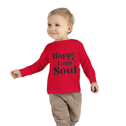 Happy Little Soul Toddler Long Sleeve Tee - Cute & Comfortable Kids Apparel