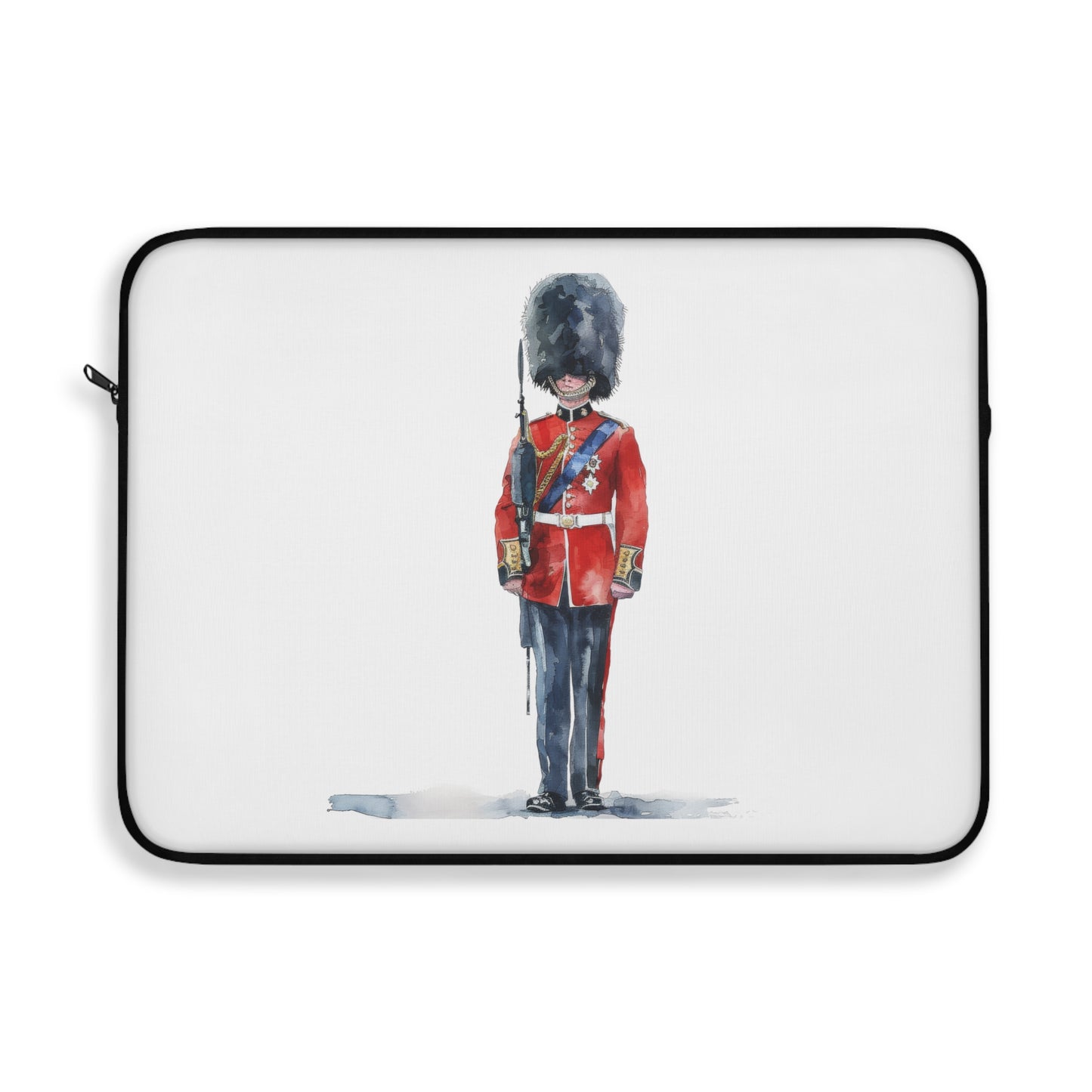 Stylish Laptop Sleeve with Royal Guard Design, Laptop Case, Tech Accessory, Gift for Students, Office Organization, Travel Essential