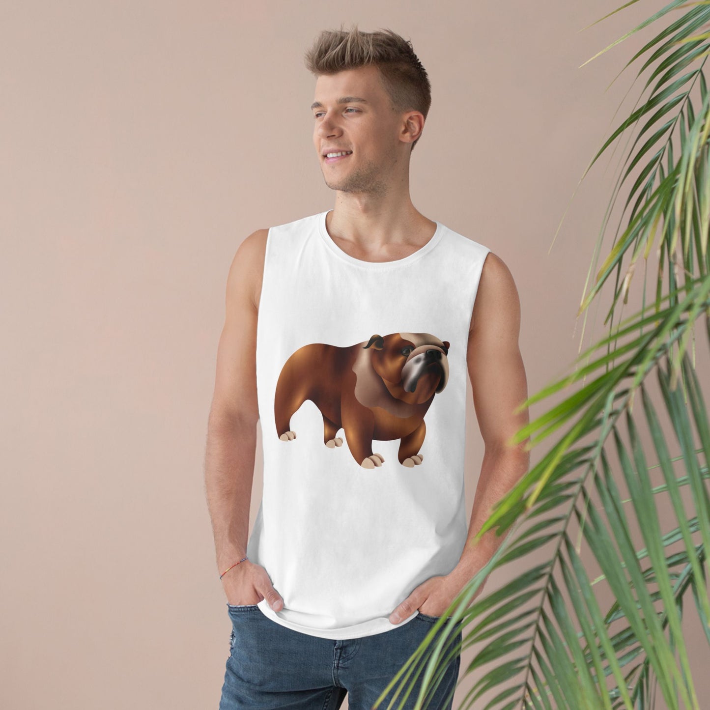 Unisex Barnard Tank  Adorable British Dog