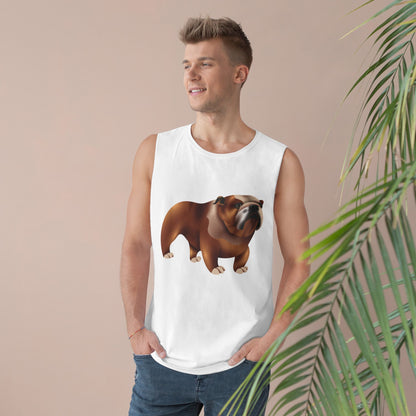 Unisex Barnard Tank  Adorable British Dog