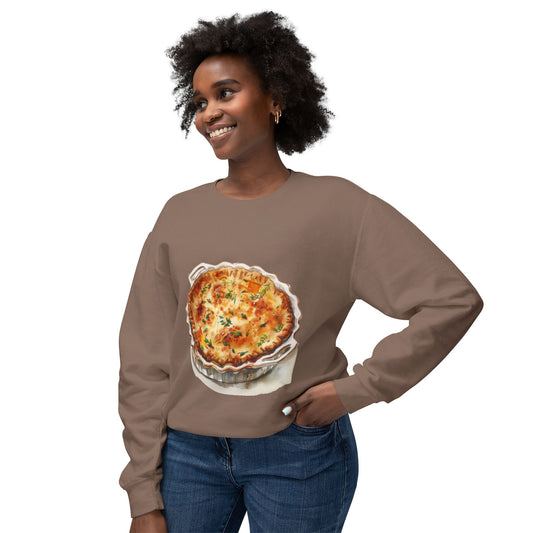 Unisex Lightweight Crewneck Sweatshirt - Royal Treats - British Cuisine with a Regal Twist