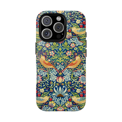 Floral Phone Case | Tough Cases, Stylish Protection, Unique Gift, Eco-Friendly, Floral Pattern, Bird Design