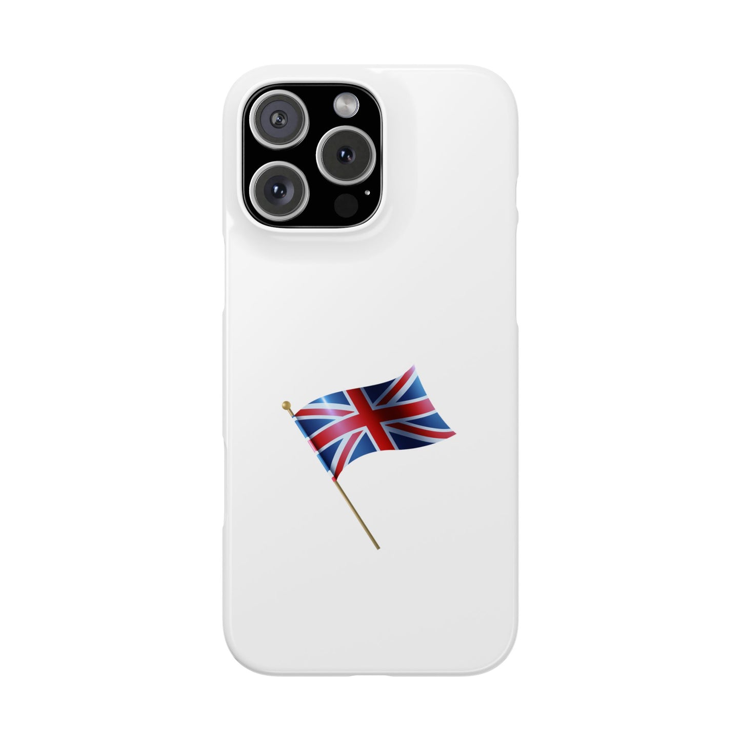 Union Jack Phone Case - Slim Phone Cases for Brits, Travel Lovers, United Kingdom Pride, Gift for Him/Her, National Holidays