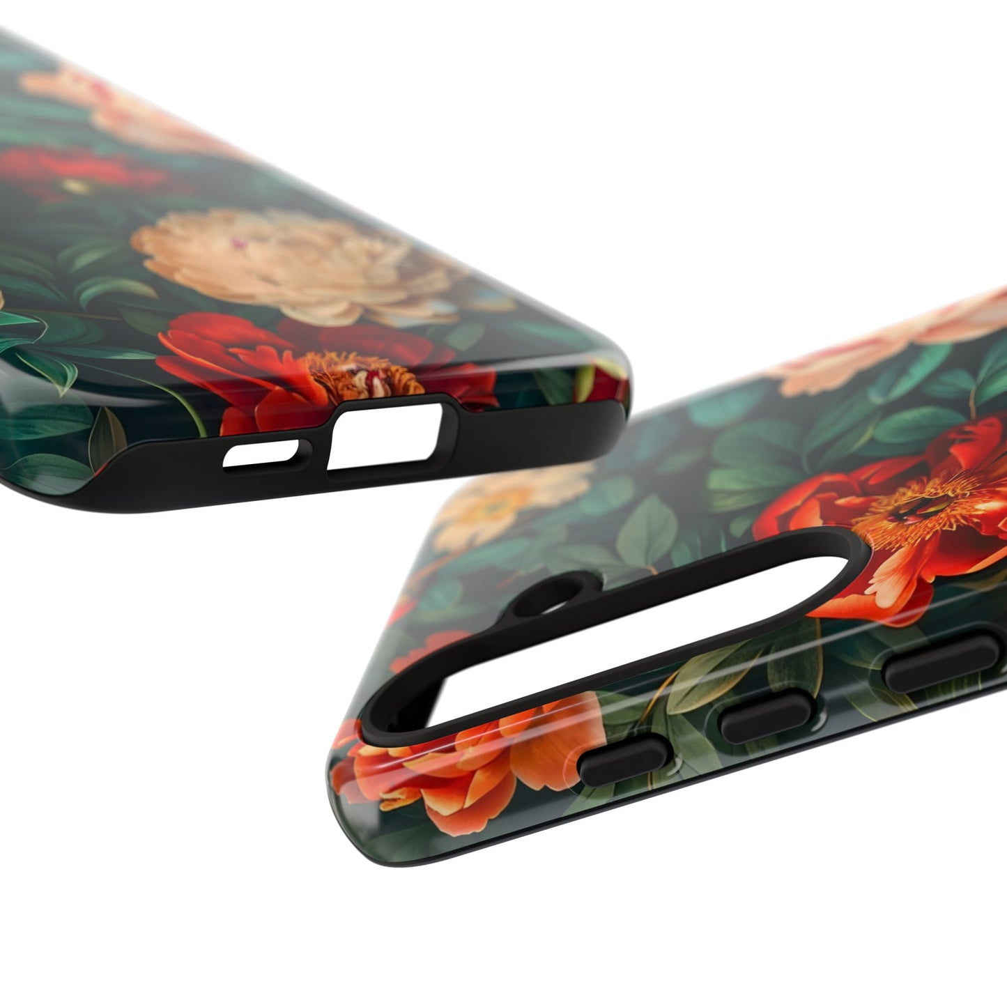 Floral Phone Case - Tough Cases, Vibrant Protection, Gift for Her, Cute Floral Design, Trendy Accessory, Perfect for Spring