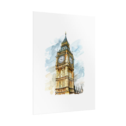 London Tower Rolled Posters