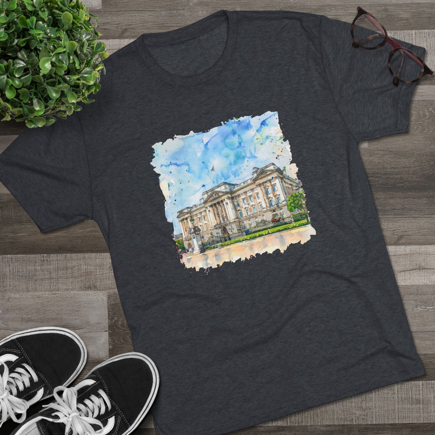 Unisex Tri-Blend Crew Tee - British Nature and Inspirations