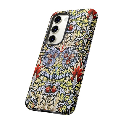 Stylish Phone Case - Floral Design, Tough Cases, Gift for Her, Phone Accessories, Trendy Tech, Unique Cell Phone Cover