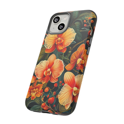 Floral Phone Case - Tough Cases, Protective Cover, Gift for Her, Smartphone Accessory, Floral Design, Nature-Inspired