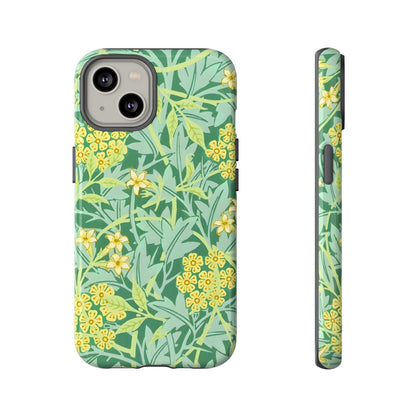 Tough Cases Organic Floral Phone Case, Stylish iPhone Cover, Eco-Friendly Gift, Nature Lover Accessory, Spring Decor, Unique Phone Protector