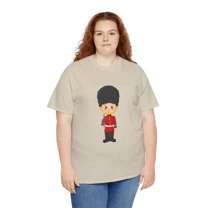 Red Jacket - Bodmin Keep Aesthetic Unisex Heavy Cotton T-Shirt