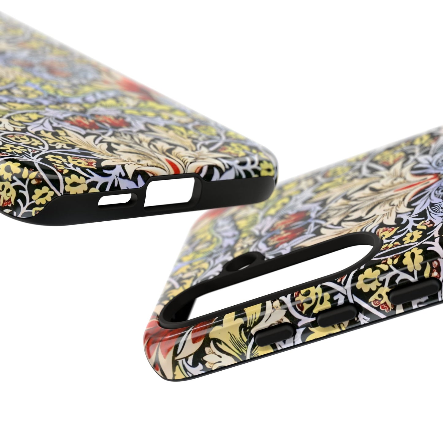 Stylish Phone Case - Floral Design, Tough Cases, Gift for Her, Phone Accessories, Trendy Tech, Unique Cell Phone Cover