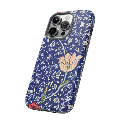 Floral Phone Case, Unique Tough Phone Cover, Gift for Her, Spring Decor, Durable Protective Case, Elegant Floral Design