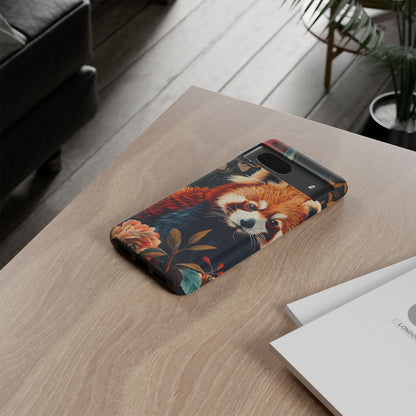 Cute Red Panda Phone Case, Wildlife Lover Gift, Tough Cases for iPhone, Nature-Themed Phone Cover, Animal Art Shell, Cute Tech Accessories