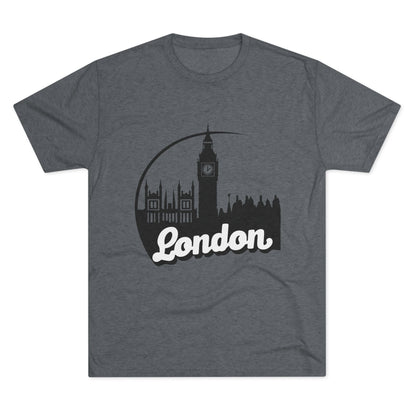 London High-Grade Unisex Tri-Blend Crew Tee