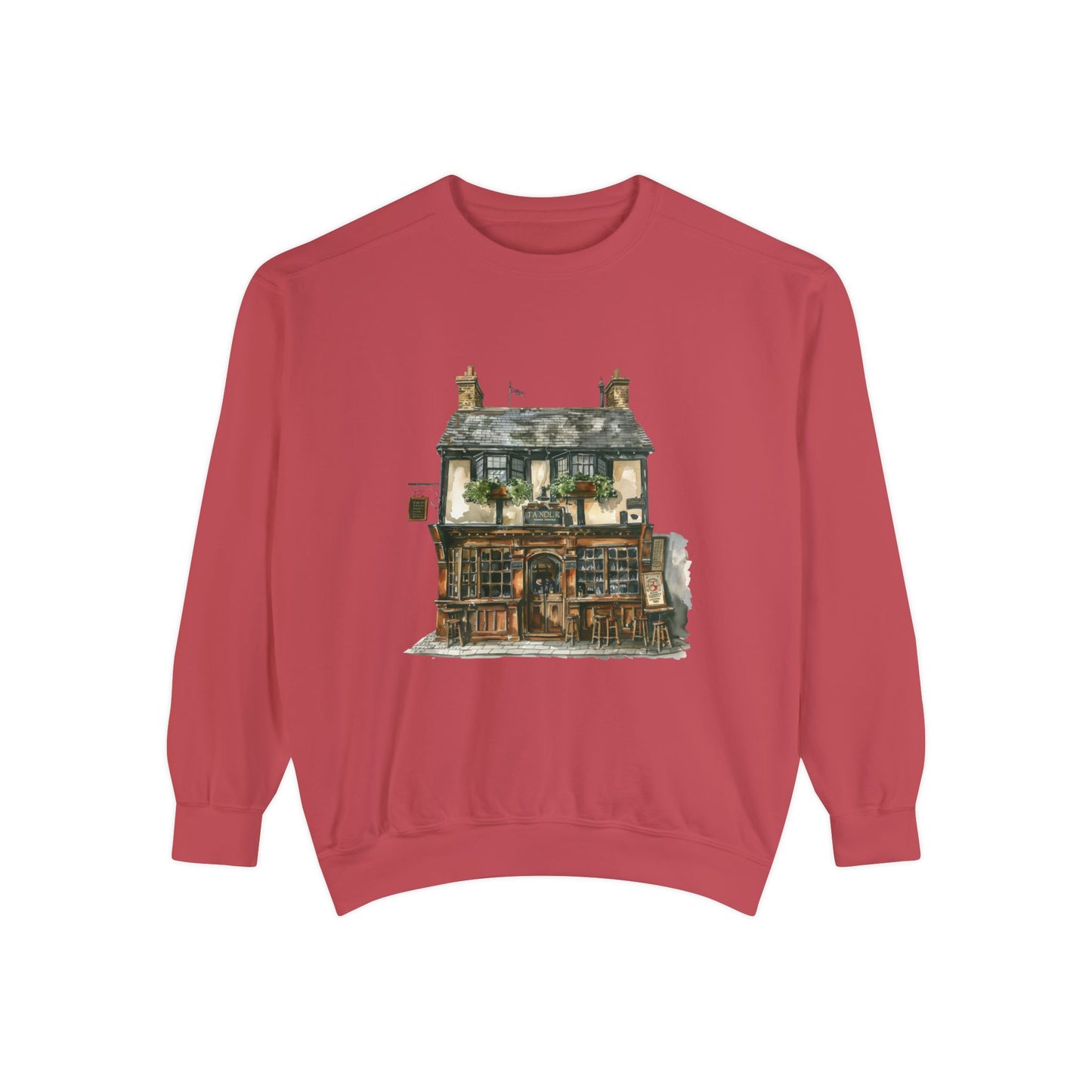Unisex Garment-Dyed Sweatshirt - British Historic House