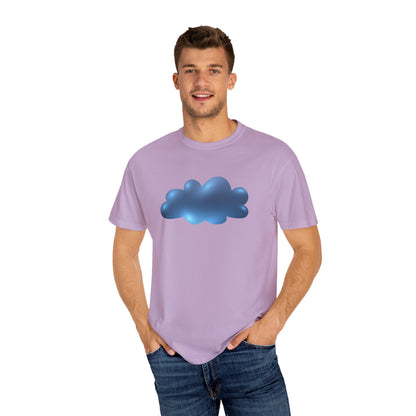 Serene Cloudscape - Dreamy Cloud All-day wear Unisex Garment-Dyed T-shirt