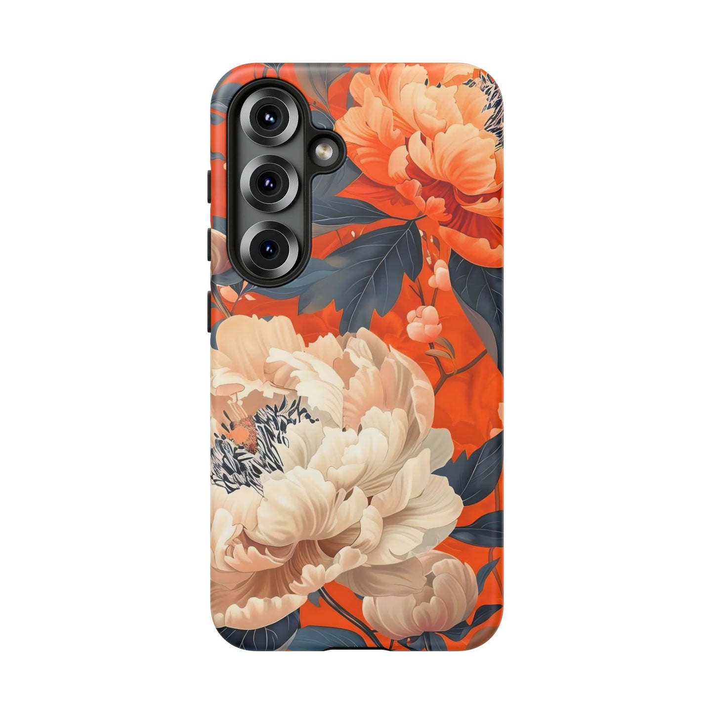 Floral Tough Case, Durable Floral Phone Case, Stylish Protection Case, Gift for Her, Spring Accessories, Mother’s Day Gift