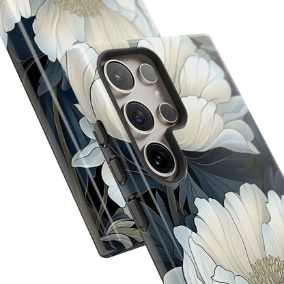 Elegant Floral Phone Case, Floral iPhone Cover, Flower Art Phone Case, Eco-Friendly Mobile Protection, Tough & Stylish Phone Case