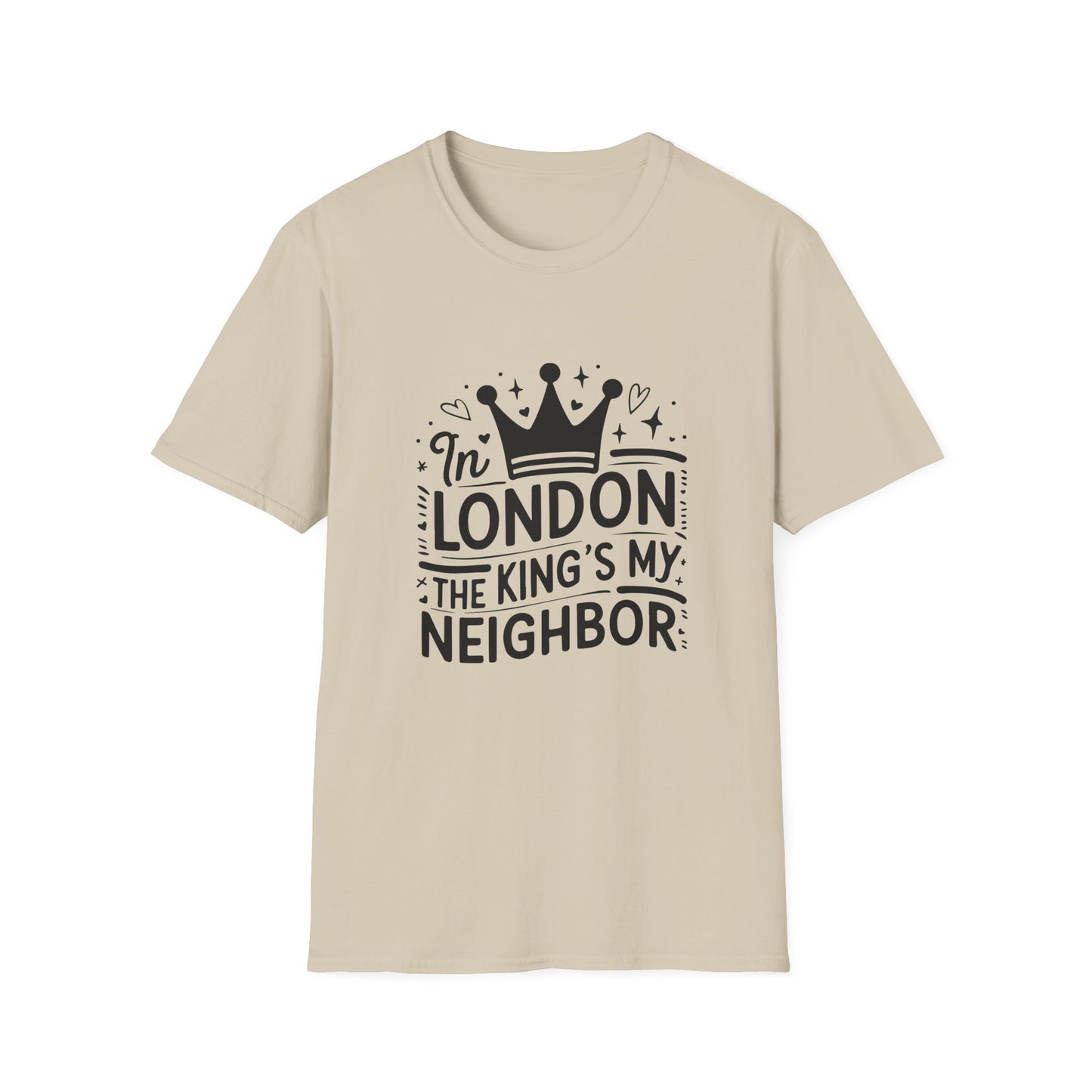 In London's The Kings My Neighbour Unisex Softstyle T-Shirt