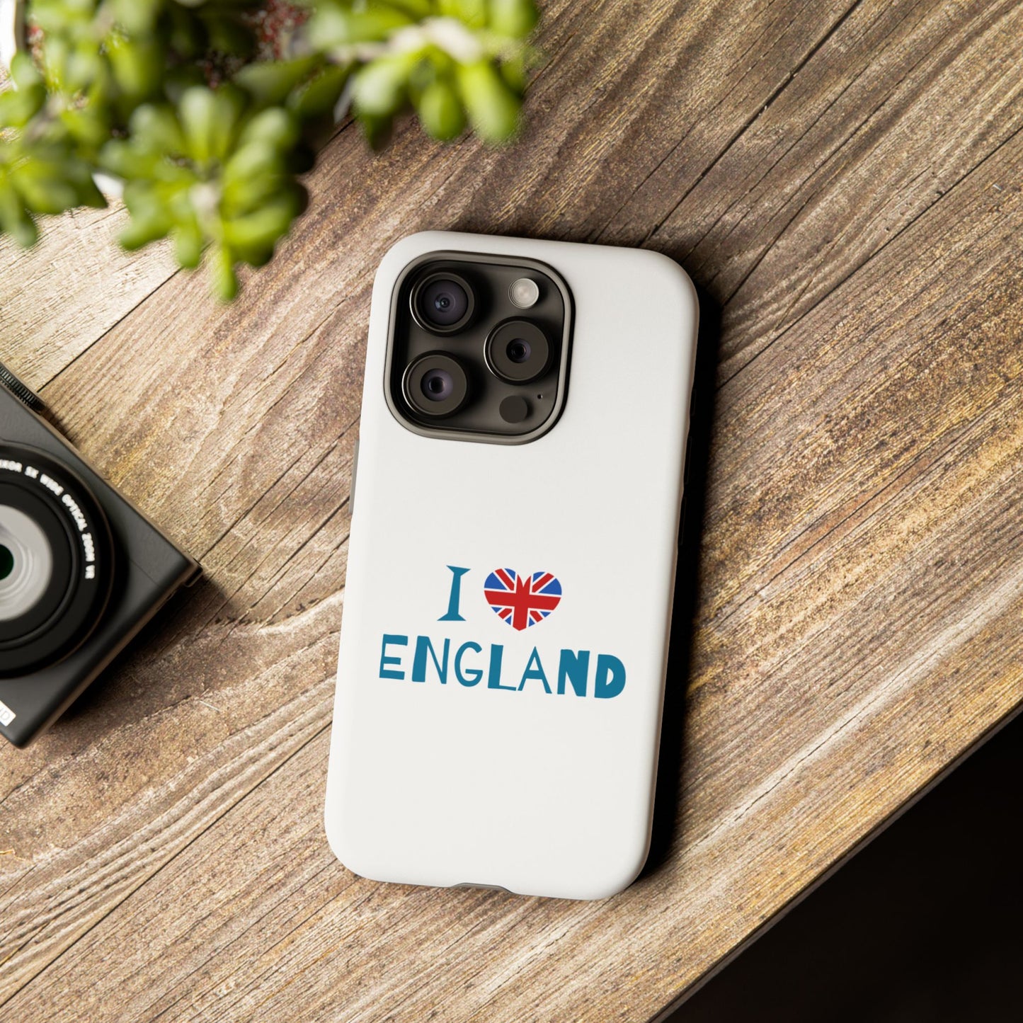 I Love England Phone Case - Stylish Tough Cases for UK Enthusiasts