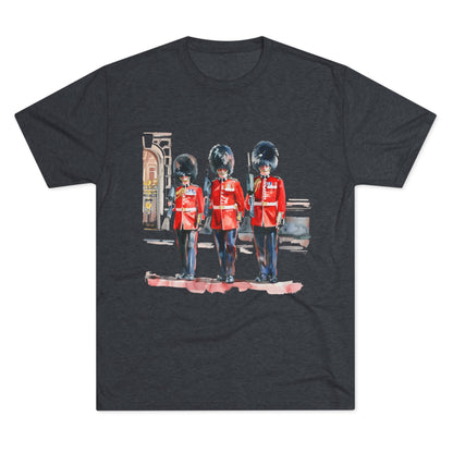 Red Jacket - Bodmin Keep: Cornwall's Army Museum Trendy Unisex Tri-Blend Crew Tee