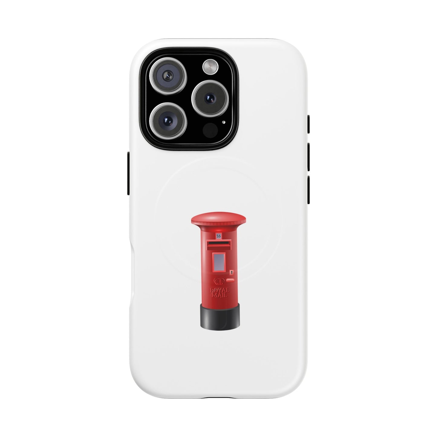 Tough Magnetic Phone Case with Vintage Post Box Design, Durable Protector, Unique Gift, Travel Lover's Accessory, Holiday Present, Red [...]