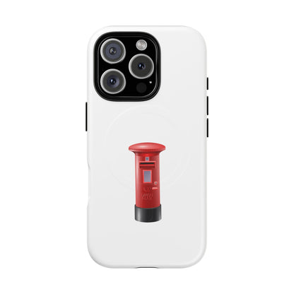 Tough Magnetic Phone Case with Vintage Post Box Design, Durable Protector, Unique Gift, Travel Lover's Accessory, Holiday Present, Red [...]
