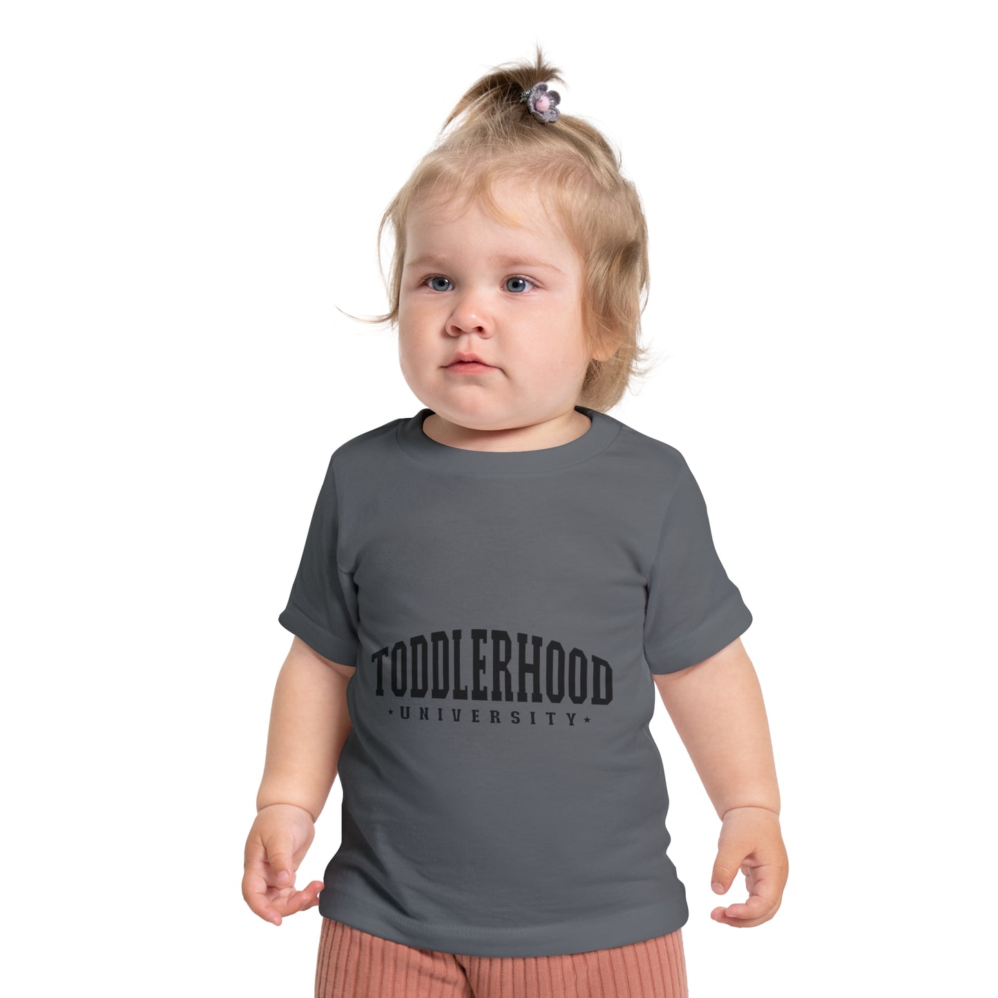 Toddler Short Sleeve T-Shirt - Toddlerhood University Design for New Parents