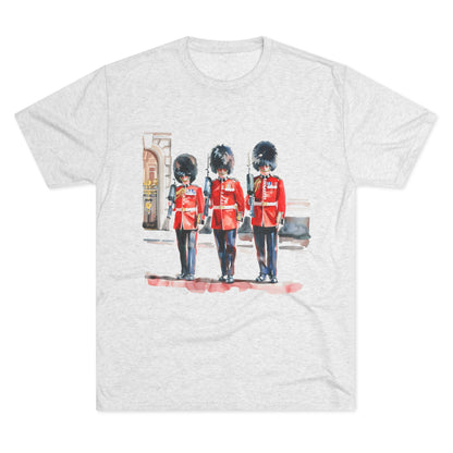 Red Jacket - Bodmin Keep: Cornwall's Army Museum Trendy Unisex Tri-Blend Crew Tee