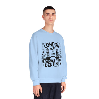 Unisex NuBlend® Crewneck Sweatshirt - London is having more Bridges