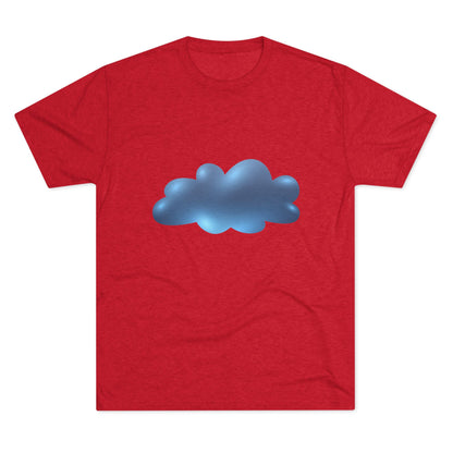 Serene Cloudscape - Dreamy Cloud Classy Unisex Tri-Blend Crew Tee