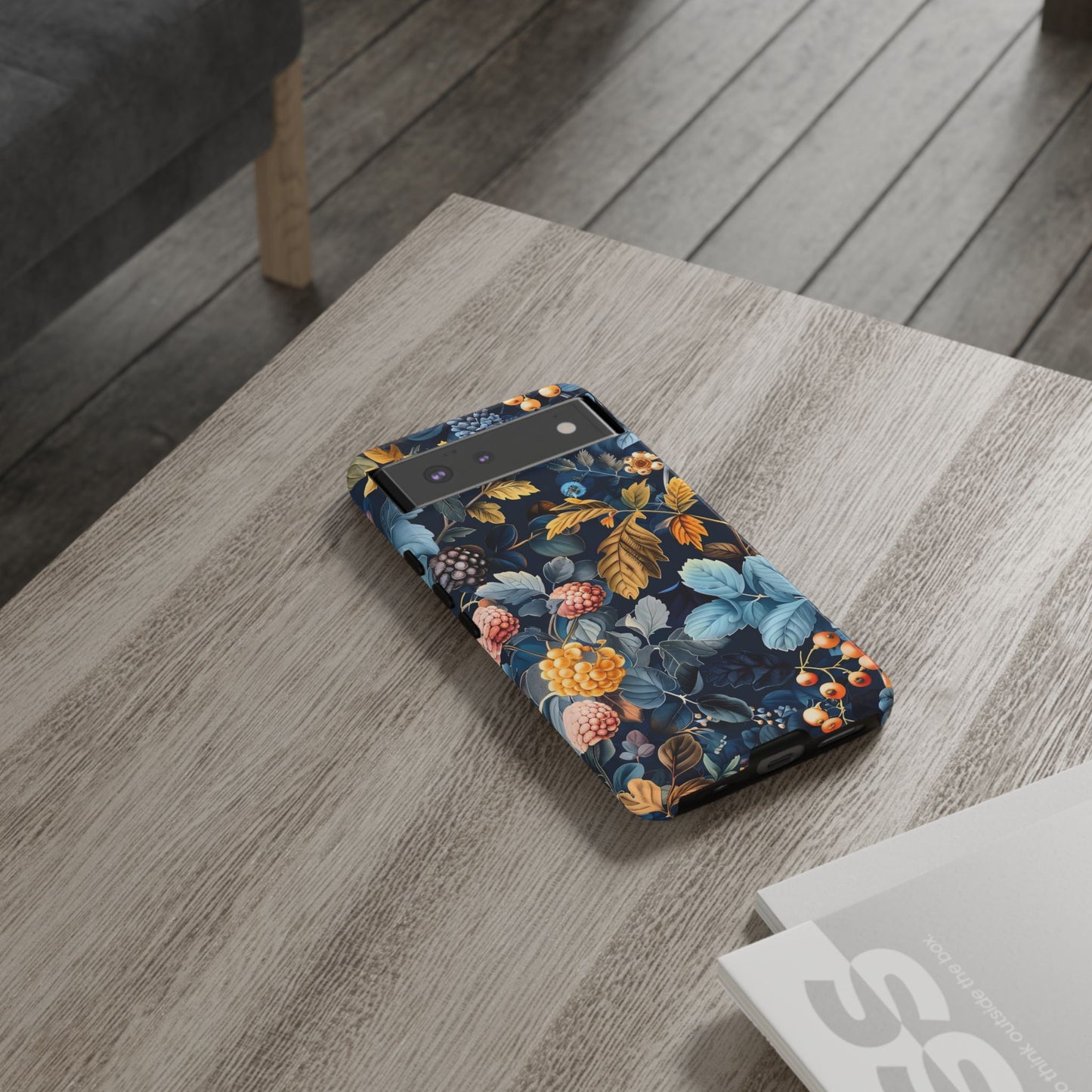 Floral iPhone Case, Tough Phone Cover, Nature-inspired Accessory, Gift for Her, Trendy Protection Case