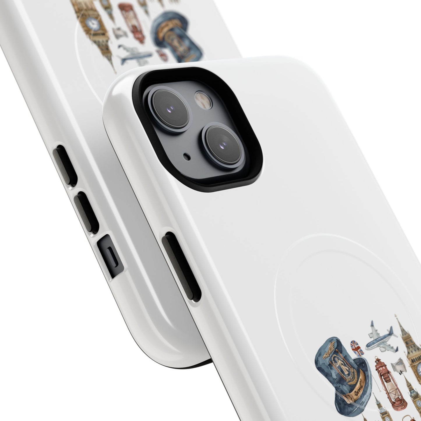 Stylish Tough Magnetic Phone Case Featuring Iconic London Landmarks, Durable Protection, Gift for Travelers, Phone Cover, Customizable [...]