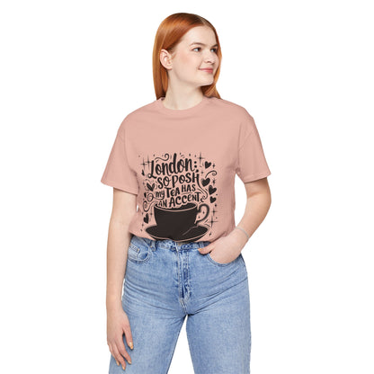 Unisex Jersey Short Sleeve Tee - London's Nostalgic Tea