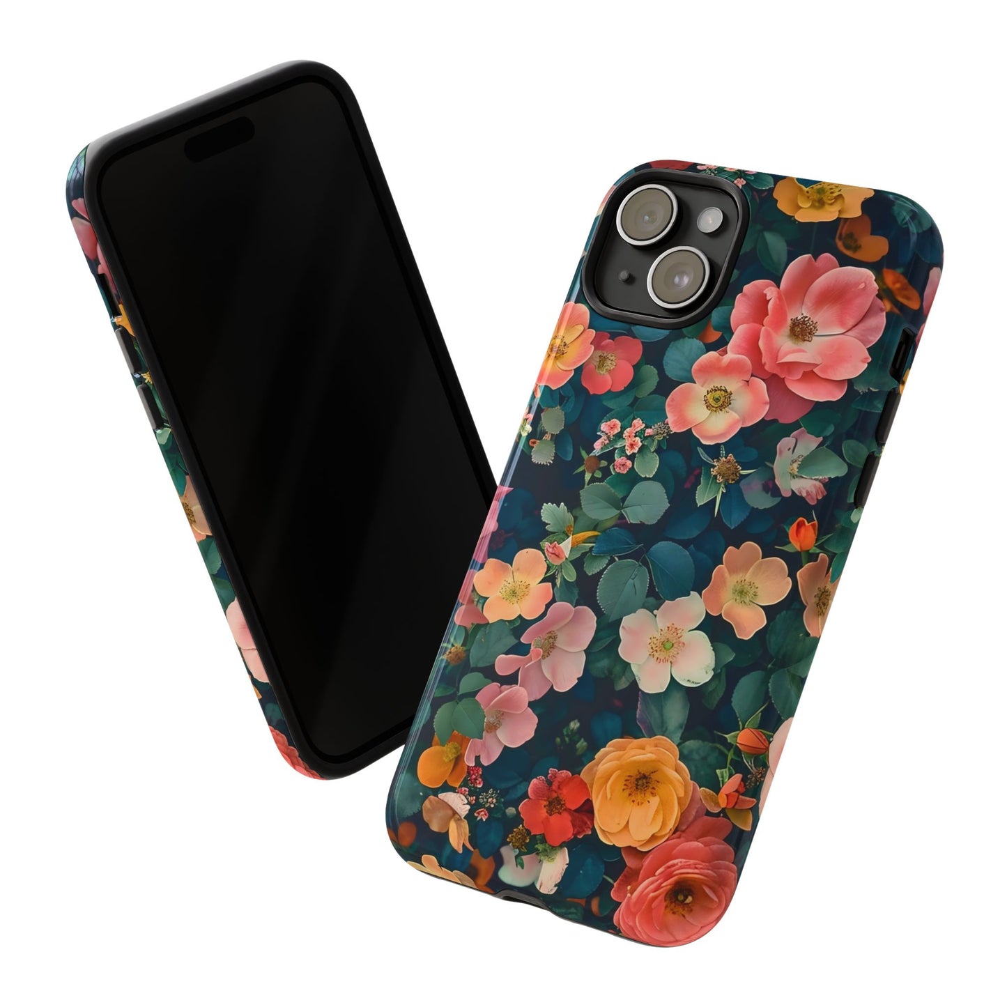 Floral Phone Case | Tough Cases | Stylish Protection, Flower Design, Gift for Her, Trendy Accessory, Cute Phone Covers, Spring Vibe