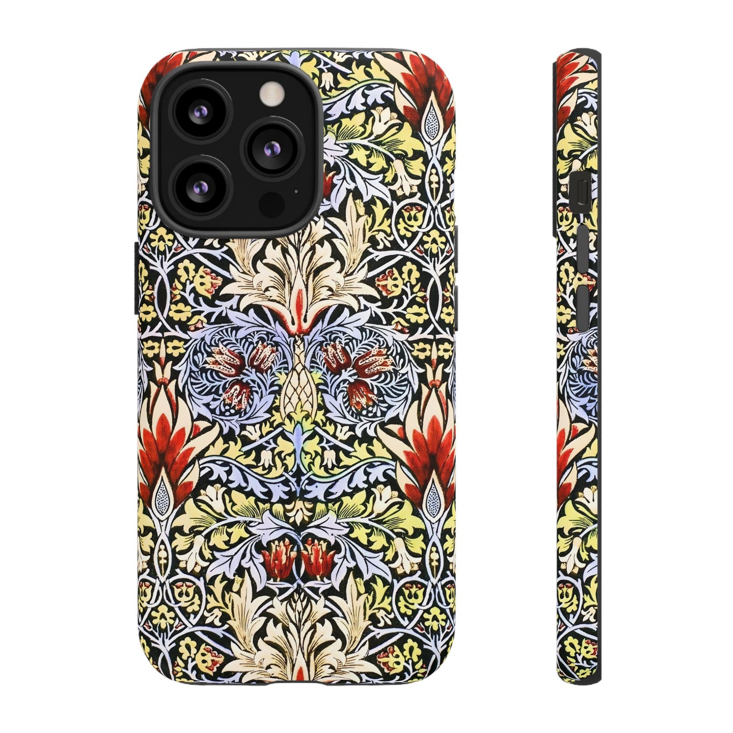 Stylish Phone Case - Floral Design, Tough Cases, Gift for Her, Phone Accessories, Trendy Tech, Unique Cell Phone Cover