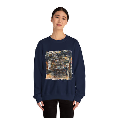 Unisex Heavy Blend™ Crewneck Sweatshirt - Traditional Taverns - The Cozy British Pub