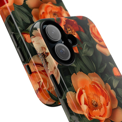 Stylish Floral Phone Case, Tough Cases, Floral Phone Cover, Gift for Her, Spring Accessories, Mother's Day, Phone Protection