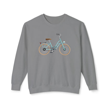 Unisex Lightweight Crewneck Sweatshirt - Classic Bicycle