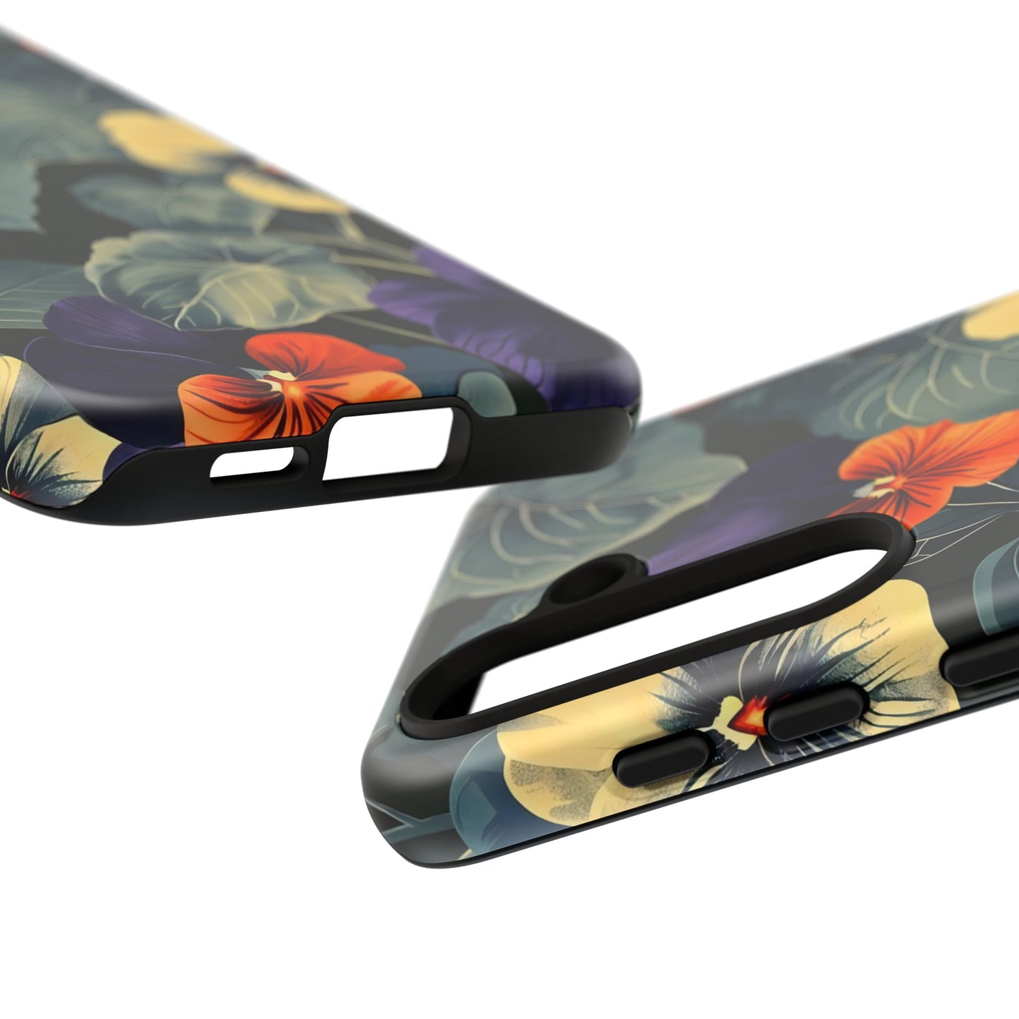 Tough Cases Floral iPhone Case, Tough Phone Cover, Stylish Floral Design, Gift for Her, Summer Vibe, Durable Protective Case