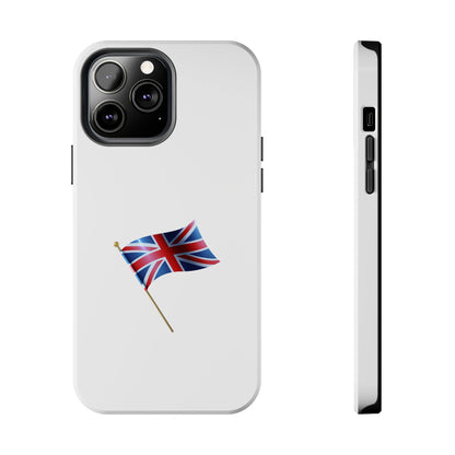 Union Jack Tough Phone Cases, Durable Phone Covers, British Flag Cases, UK Pride Accessories, Gift for Travelers