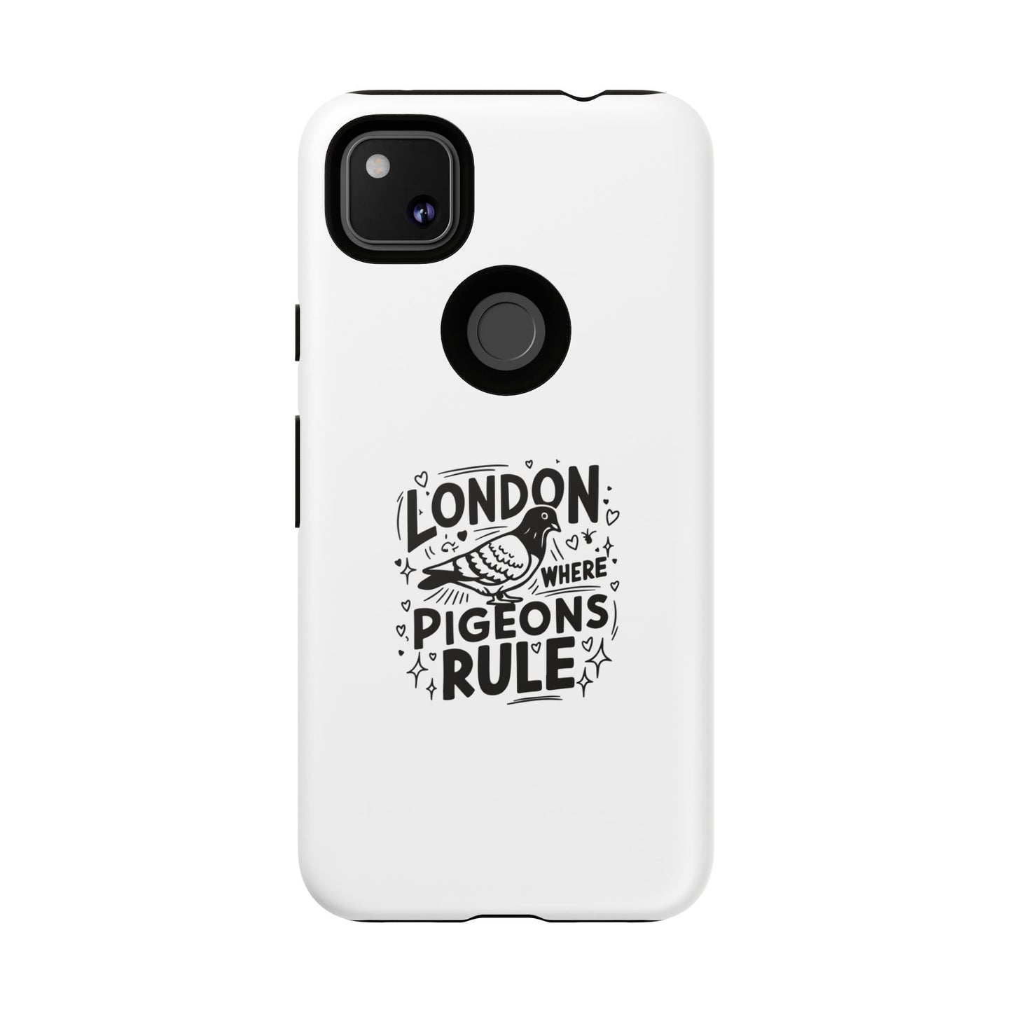 London Pigeons Rule Phone Case – Tough and Stylish Protection for Urban Aficionados