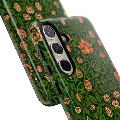 Crimson Leaf Whirl – Phone Case - Tough Cases