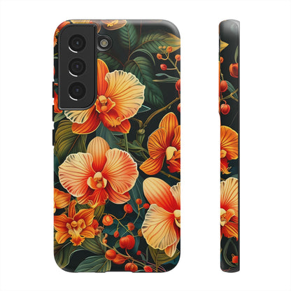 Floral Phone Case - Tough Cases, Protective Cover, Gift for Her, Smartphone Accessory, Floral Design, Nature-Inspired